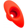 MK Toys Plug Tunnel Stretch Rouge Extra large 16 x 7.5cm
